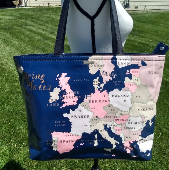 kate spade Handbags - Sold🌍Rare Kate Spade Going Places Francis Tote
